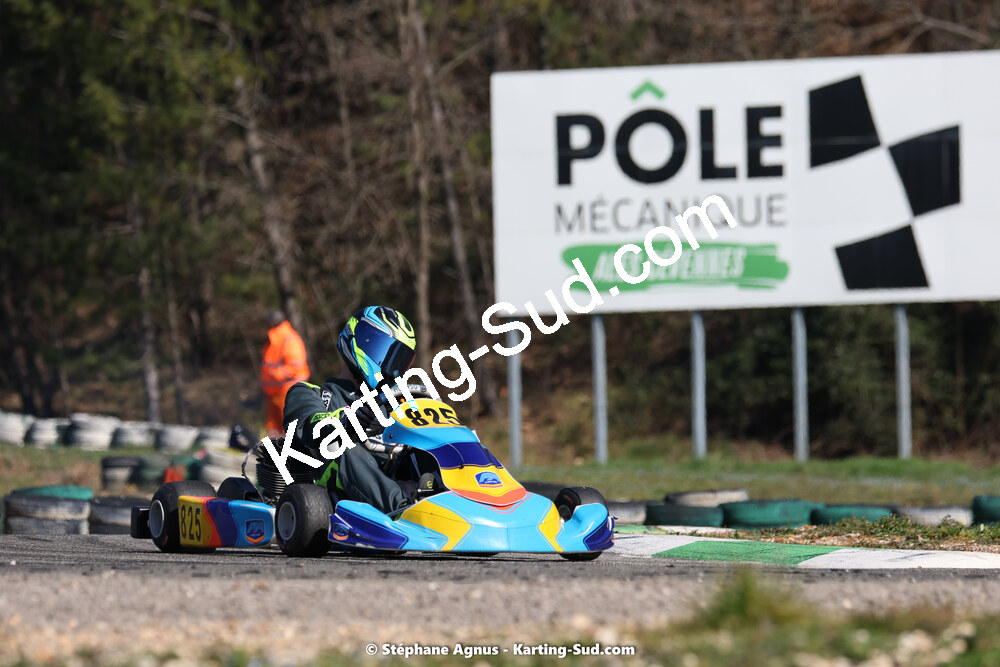 04 & 05/03/2023 : 1ère manche du Championnat du Sud à Alès (photos Stéphane Agnus) 2023 — karting