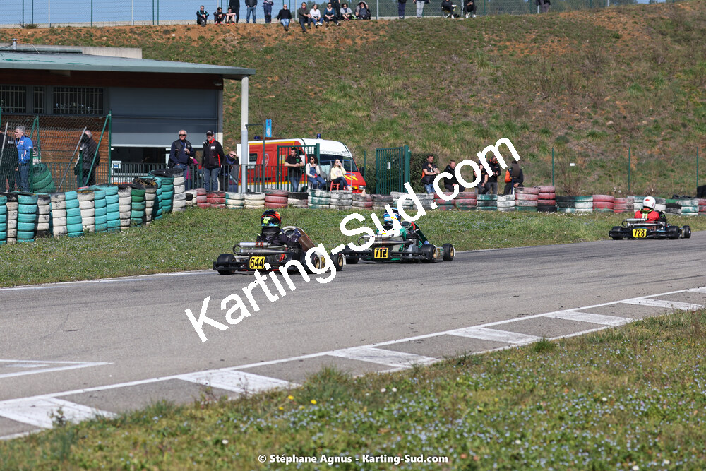 04 & 05/03/2023 : 1ère manche du Championnat du Sud à Alès (photos Stéphane Agnus) 2023 — karting