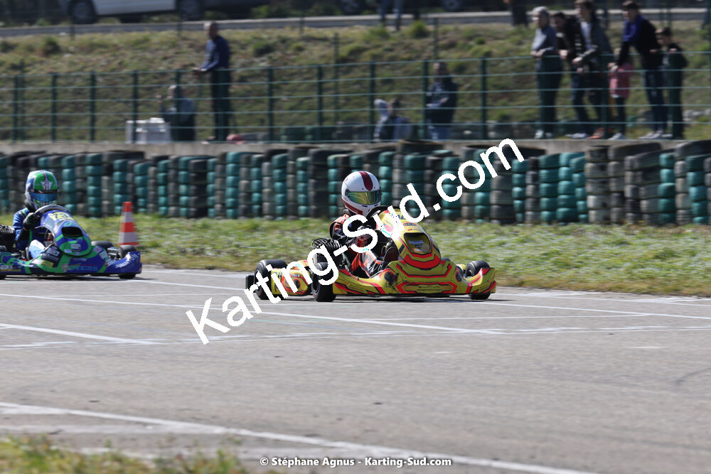 Louka MICHEL — 04 & 05/03/2023 : 1ère manche du Championnat du Sud à Alès (photos Stéphane Agnus) 2023 — karting