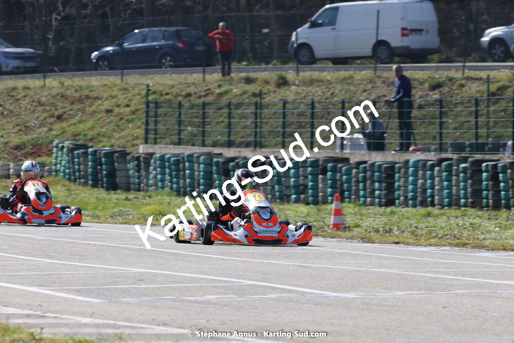 04 & 05/03/2023 : 1ère manche du Championnat du Sud à Alès (photos Stéphane Agnus) 2023 — karting