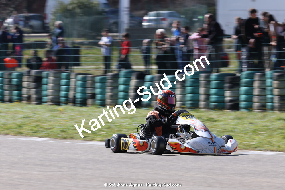 04 & 05/03/2023 : 1ère manche du Championnat du Sud à Alès (photos Stéphane Agnus) 2023 — karting