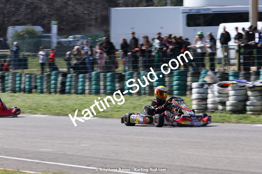 04 & 05/03/2023 : 1ère manche du Championnat du Sud à Alès (photos Stéphane Agnus) 2023 — karting