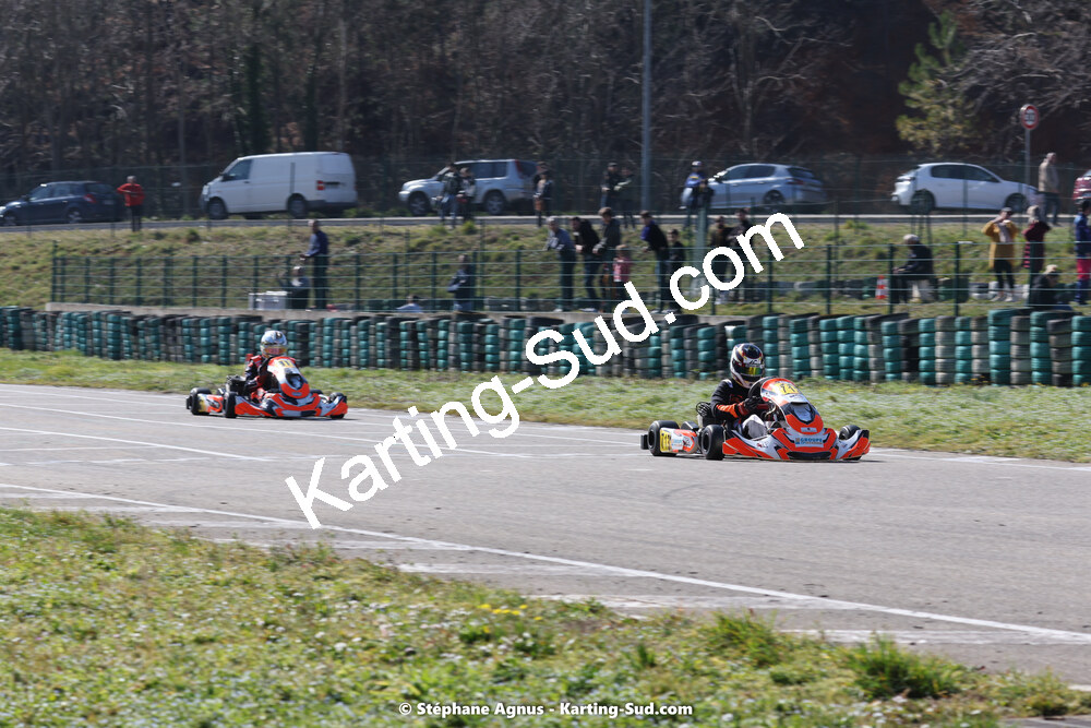 04 & 05/03/2023 : 1ère manche du Championnat du Sud à Alès (photos Stéphane Agnus) 2023 — karting
