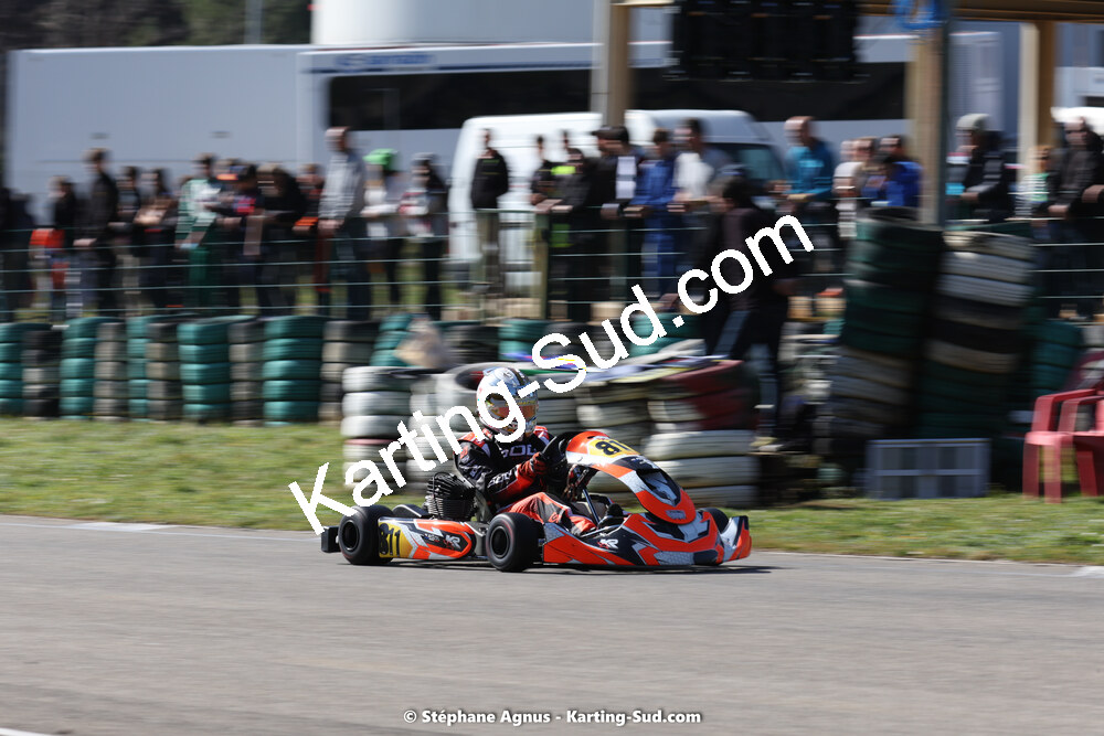 04 & 05/03/2023 : 1ère manche du Championnat du Sud à Alès (photos Stéphane Agnus) 2023 — karting