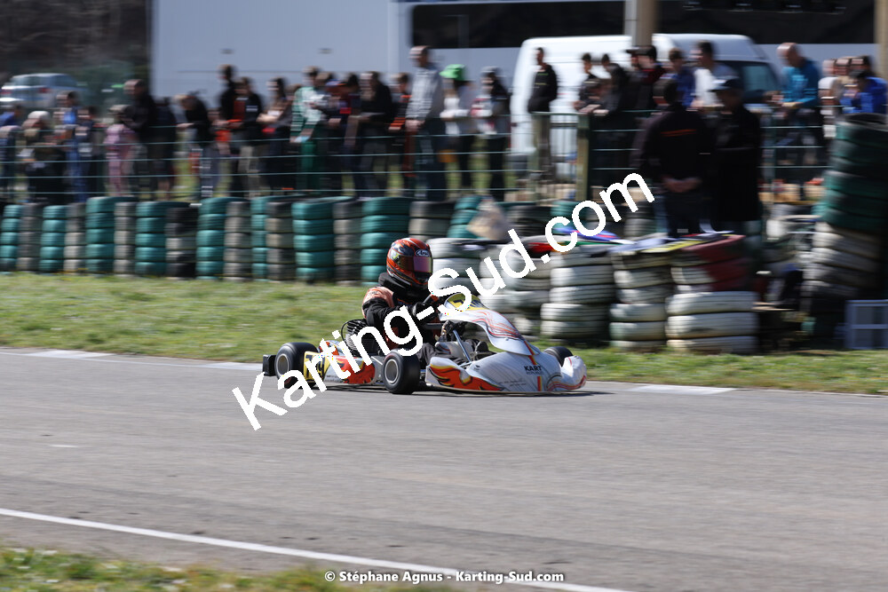 04 & 05/03/2023 : 1ère manche du Championnat du Sud à Alès (photos Stéphane Agnus) 2023 — karting