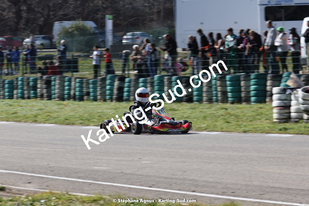 04 & 05/03/2023 : 1ère manche du Championnat du Sud à Alès (photos Stéphane Agnus) 2023 — karting