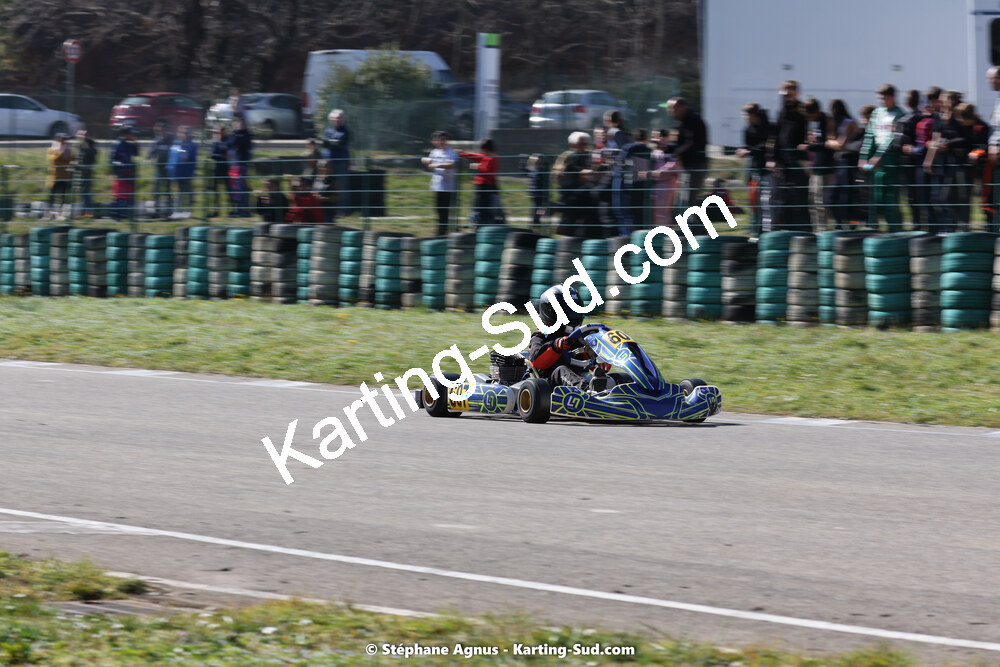 04 & 05/03/2023 : 1ère manche du Championnat du Sud à Alès (photos Stéphane Agnus) 2023 — karting