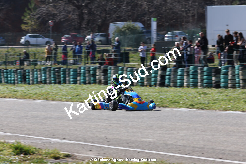 04 & 05/03/2023 : 1ère manche du Championnat du Sud à Alès (photos Stéphane Agnus) 2023 — karting