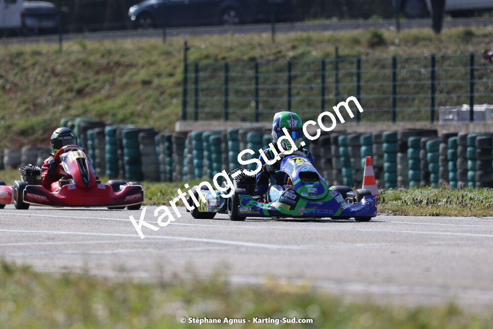04 & 05/03/2023 : 1ère manche du Championnat du Sud à Alès (photos Stéphane Agnus) 2023 — karting