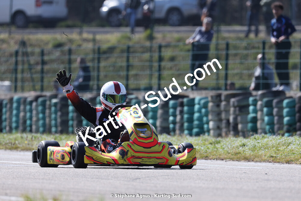 Louka MICHEL — 04 & 05/03/2023 : 1ère manche du Championnat du Sud à Alès (photos Stéphane Agnus) 2023 — karting