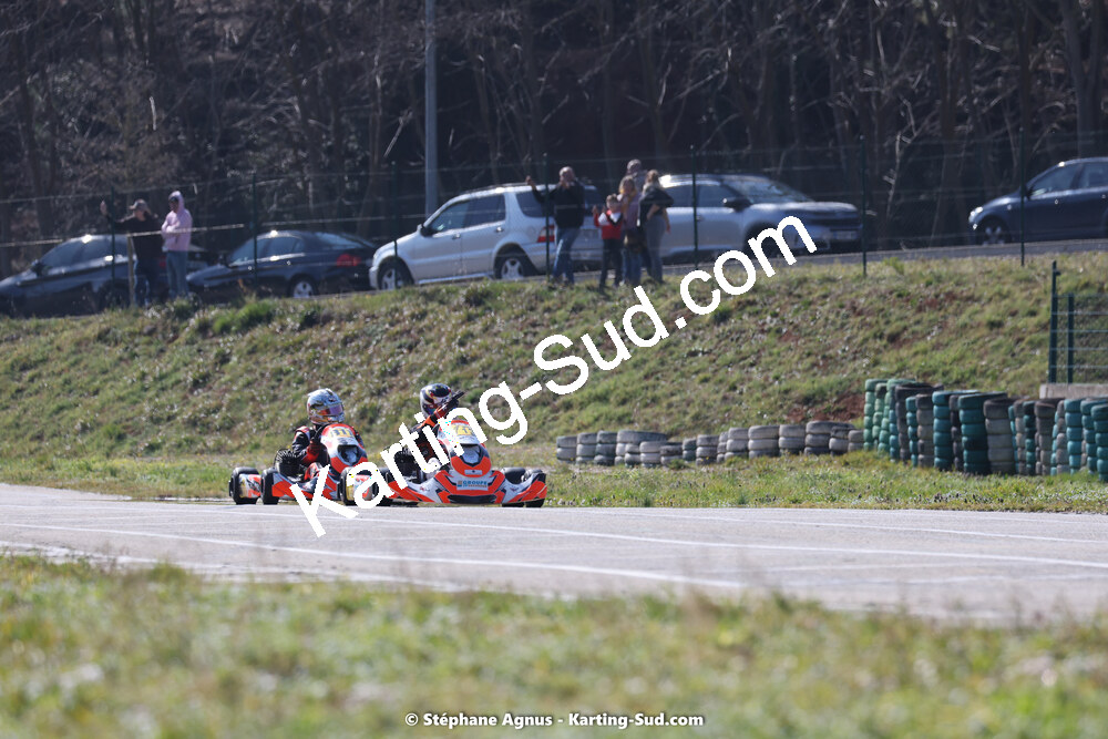 04 & 05/03/2023 : 1ère manche du Championnat du Sud à Alès (photos Stéphane Agnus) 2023 — karting