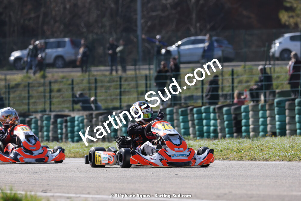 04 & 05/03/2023 : 1ère manche du Championnat du Sud à Alès (photos Stéphane Agnus) 2023 — karting