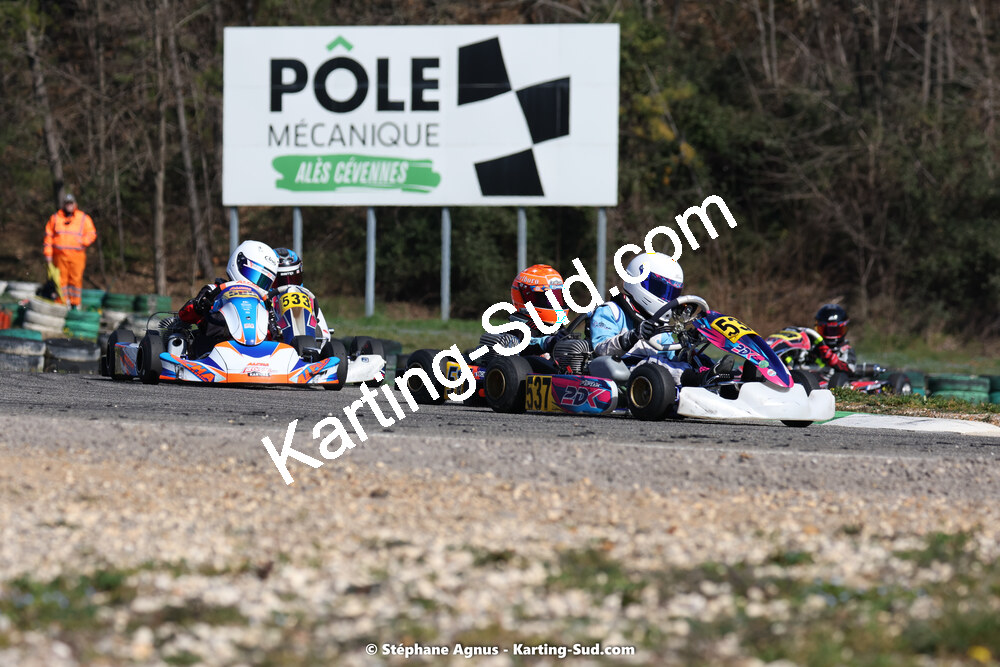 04 & 05/03/2023 : 1ère manche du Championnat du Sud à Alès (photos Stéphane Agnus) 2023 — karting