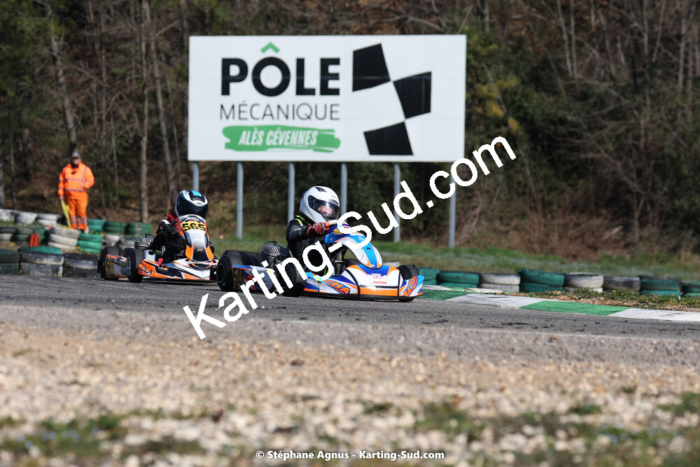 04 & 05/03/2023 : 1ère manche du Championnat du Sud à Alès (photos Stéphane Agnus) 2023 — karting