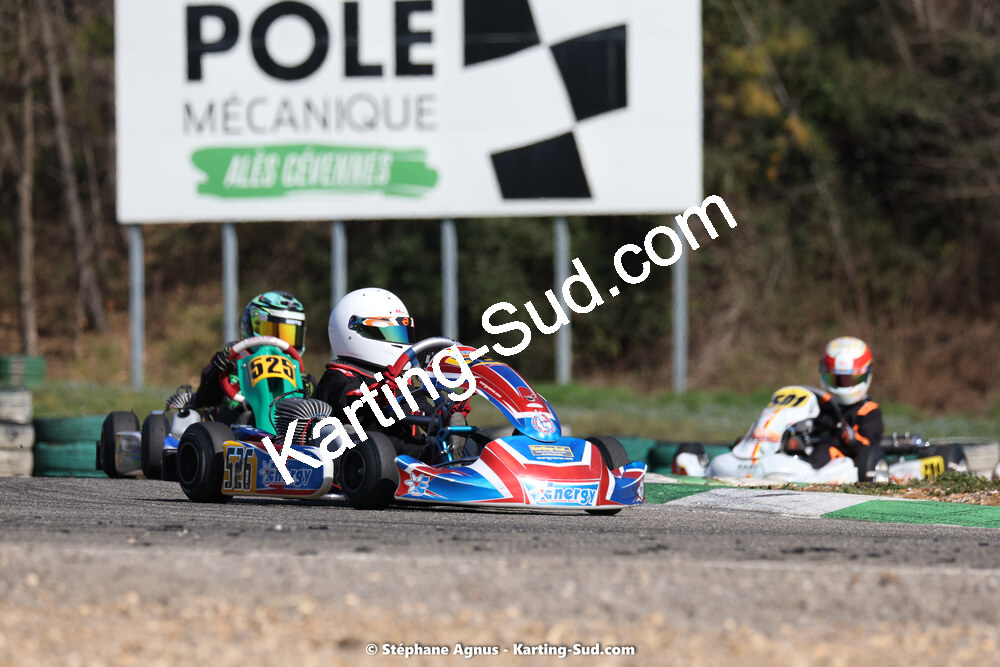 Arthur BENOIT — 04 & 05/03/2023 : 1ère manche du Championnat du Sud à Alès (photos Stéphane Agnus) 2023 — karting
