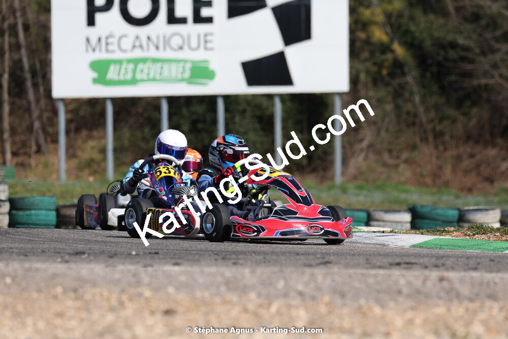 04 & 05/03/2023 : 1ère manche du Championnat du Sud à Alès (photos Stéphane Agnus) 2023 — karting