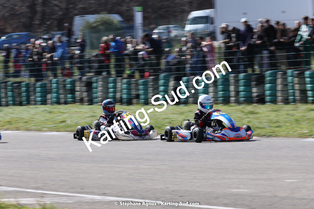 04 & 05/03/2023 : 1ère manche du Championnat du Sud à Alès (photos Stéphane Agnus) 2023 — karting