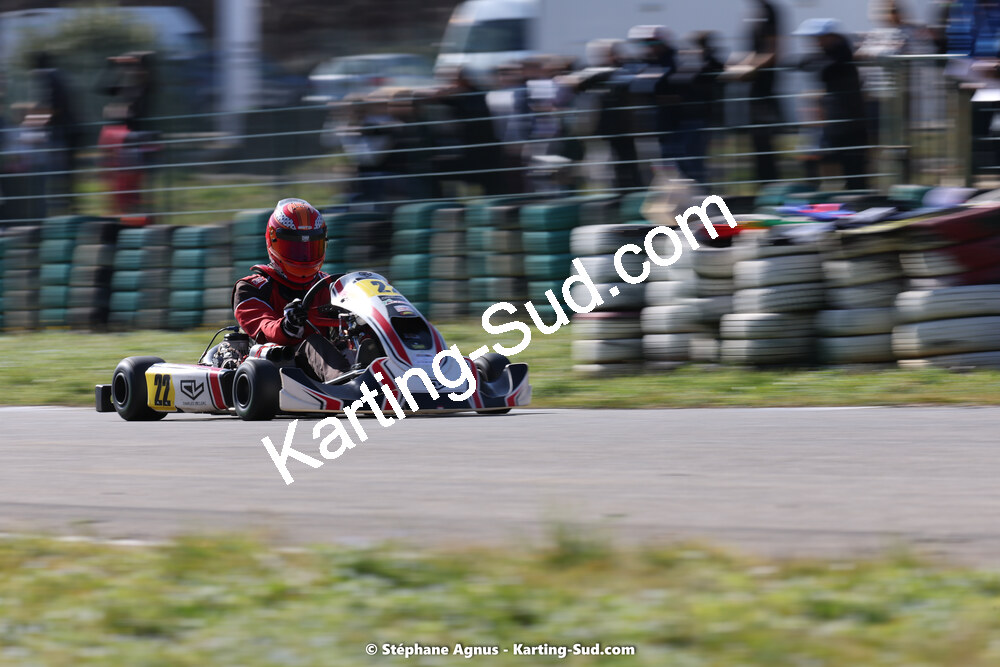 04 & 05/03/2023 : 1ère manche du Championnat du Sud à Alès (photos Stéphane Agnus) 2023 — karting