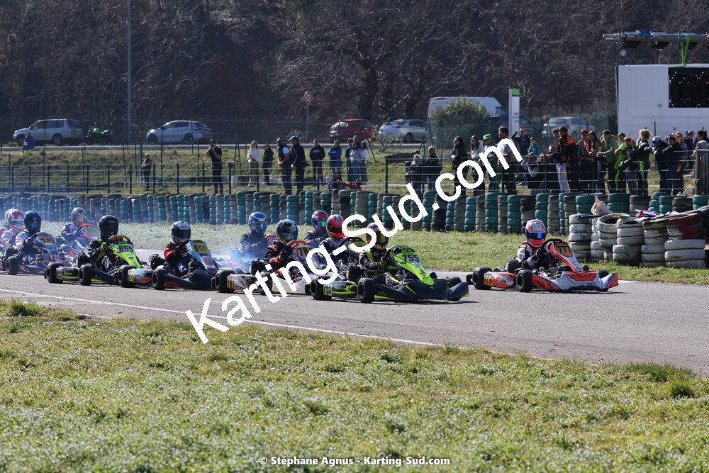 04 & 05/03/2023 : 1ère manche du Championnat du Sud à Alès (photos Stéphane Agnus) 2023 — karting