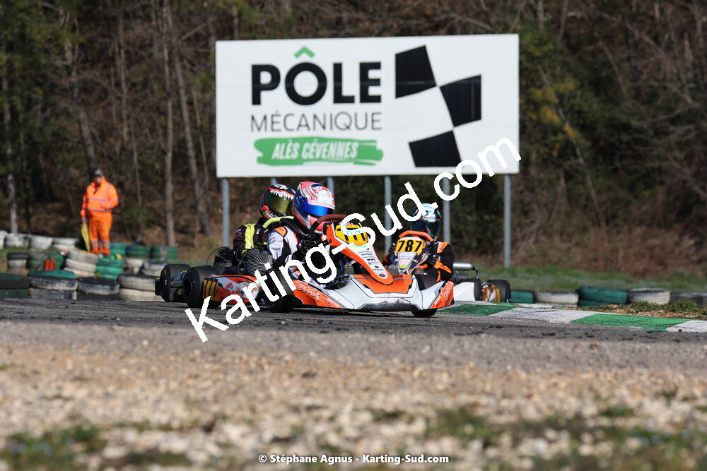 04 & 05/03/2023 : 1ère manche du Championnat du Sud à Alès (photos Stéphane Agnus) 2023 — karting