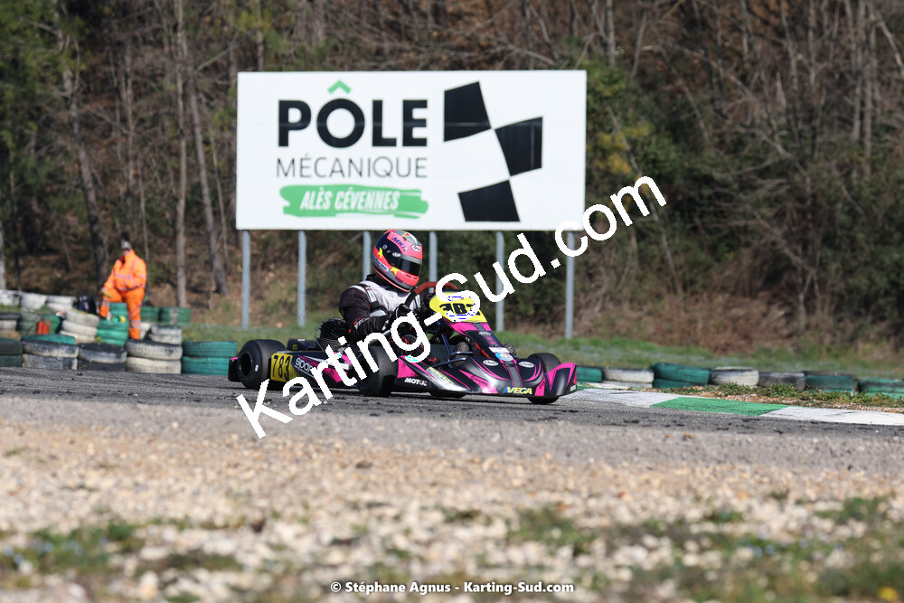 04 & 05/03/2023 : 1ère manche du Championnat du Sud à Alès (photos Stéphane Agnus) 2023 — karting