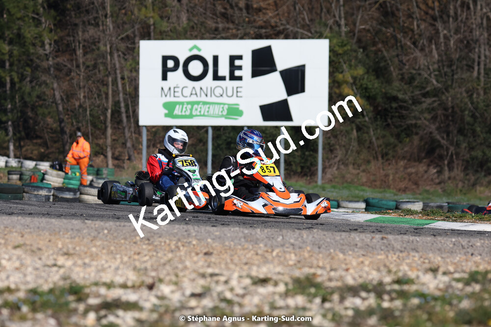 04 & 05/03/2023 : 1ère manche du Championnat du Sud à Alès (photos Stéphane Agnus) 2023 — karting