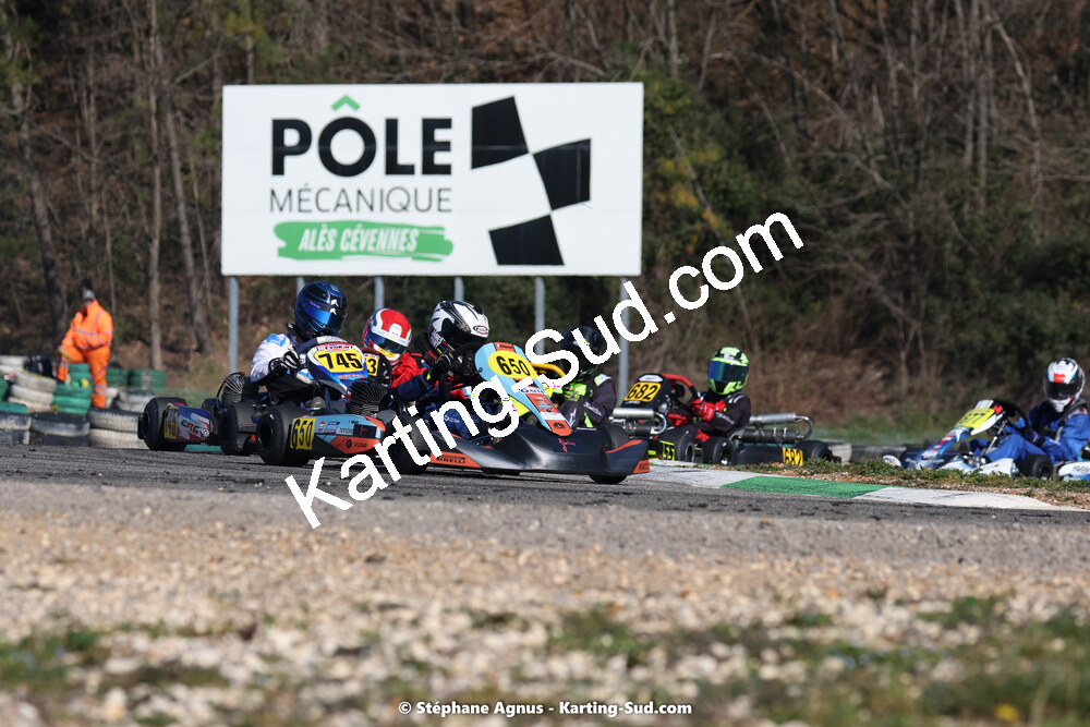 04 & 05/03/2023 : 1ère manche du Championnat du Sud à Alès (photos Stéphane Agnus) 2023 — karting