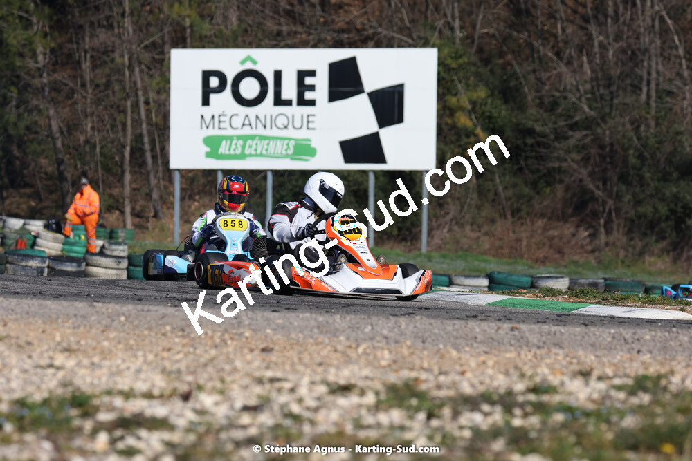 04 & 05/03/2023 : 1ère manche du Championnat du Sud à Alès (photos Stéphane Agnus) 2023 — karting