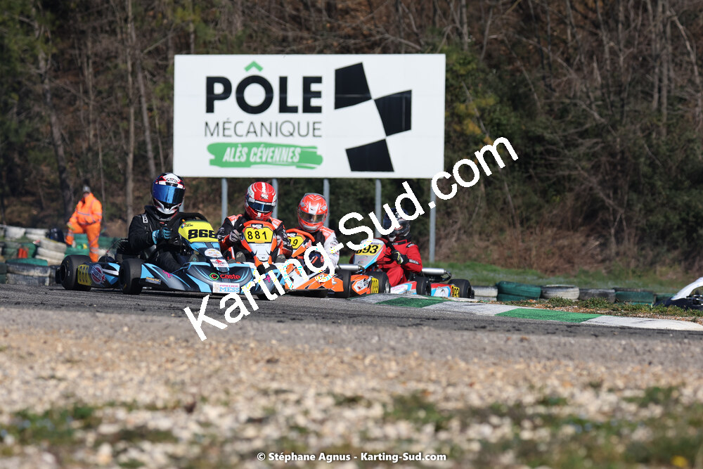 04 & 05/03/2023 : 1ère manche du Championnat du Sud à Alès (photos Stéphane Agnus) 2023 — karting