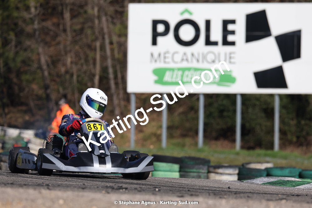 04 & 05/03/2023 : 1ère manche du Championnat du Sud à Alès (photos Stéphane Agnus) 2023 — karting