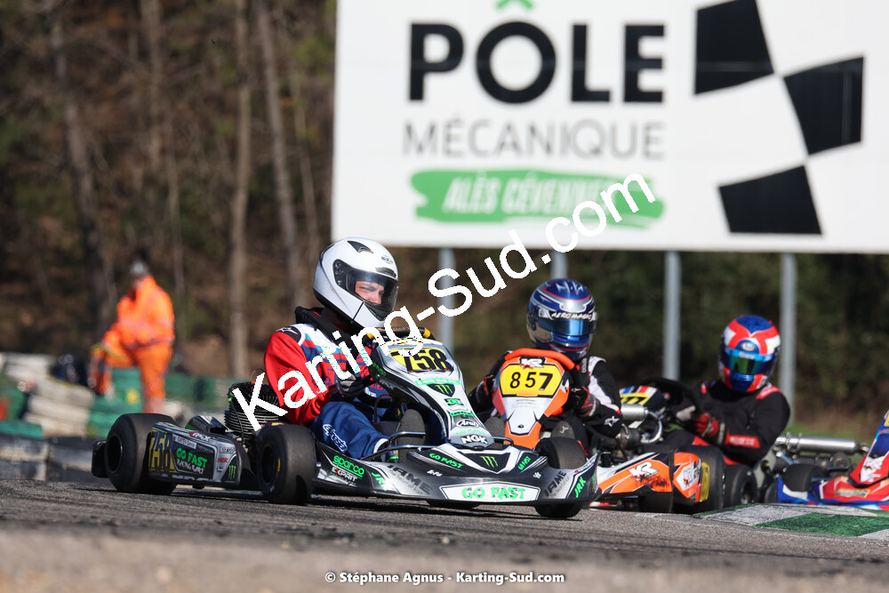 04 & 05/03/2023 : 1ère manche du Championnat du Sud à Alès (photos Stéphane Agnus) 2023 — karting