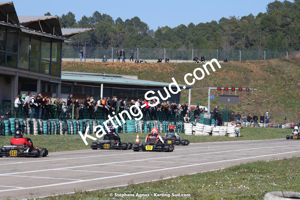 04 & 05/03/2023 : 1ère manche du Championnat du Sud à Alès (photos Stéphane Agnus) 2023 — karting