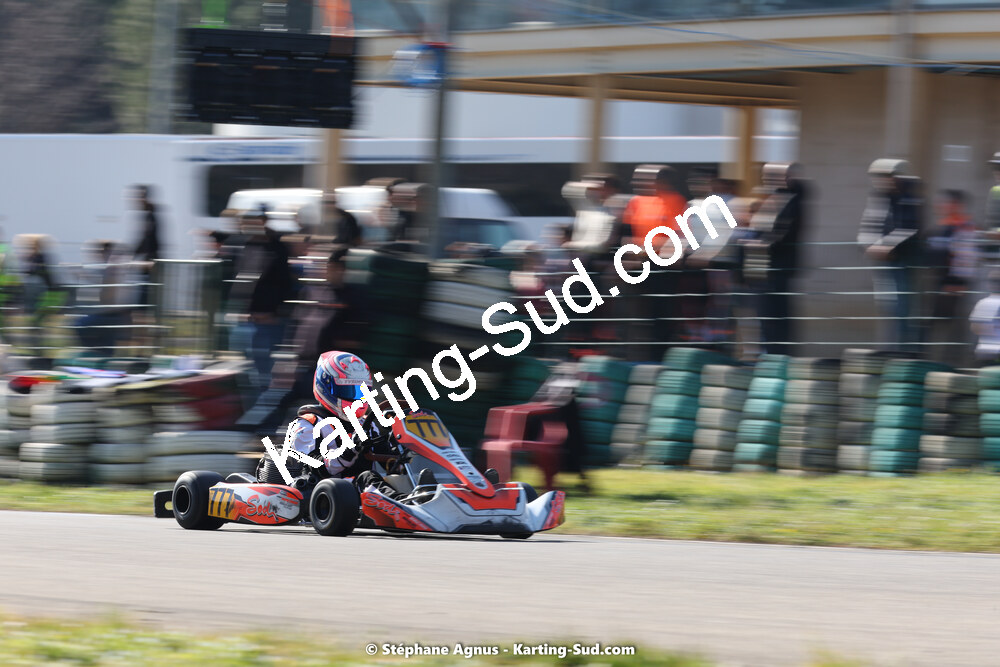 04 & 05/03/2023 : 1ère manche du Championnat du Sud à Alès (photos Stéphane Agnus) 2023 — karting