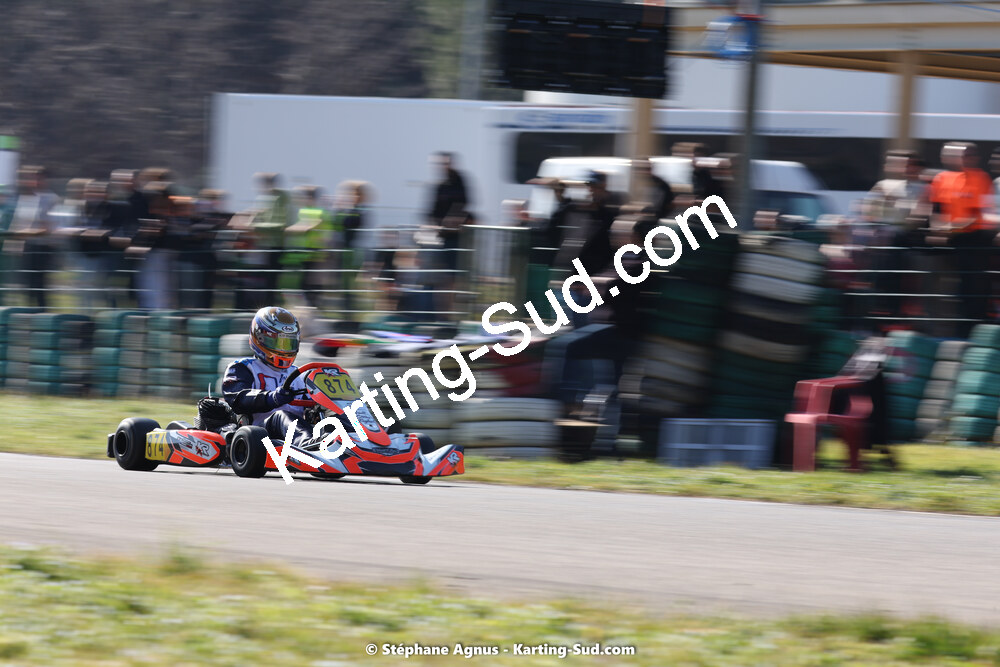 04 & 05/03/2023 : 1ère manche du Championnat du Sud à Alès (photos Stéphane Agnus) 2023 — karting
