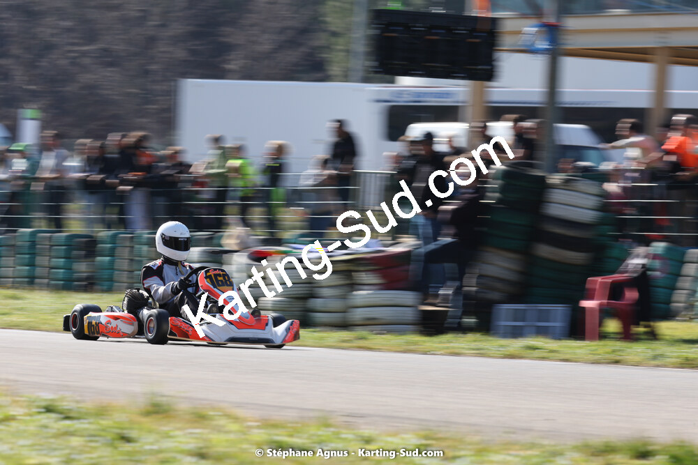 04 & 05/03/2023 : 1ère manche du Championnat du Sud à Alès (photos Stéphane Agnus) 2023 — karting