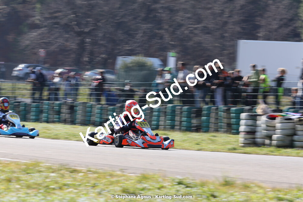 04 & 05/03/2023 : 1ère manche du Championnat du Sud à Alès (photos Stéphane Agnus) 2023 — karting