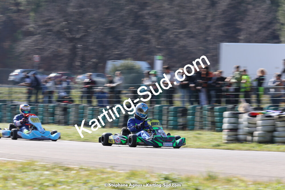 04 & 05/03/2023 : 1ère manche du Championnat du Sud à Alès (photos Stéphane Agnus) 2023 — karting