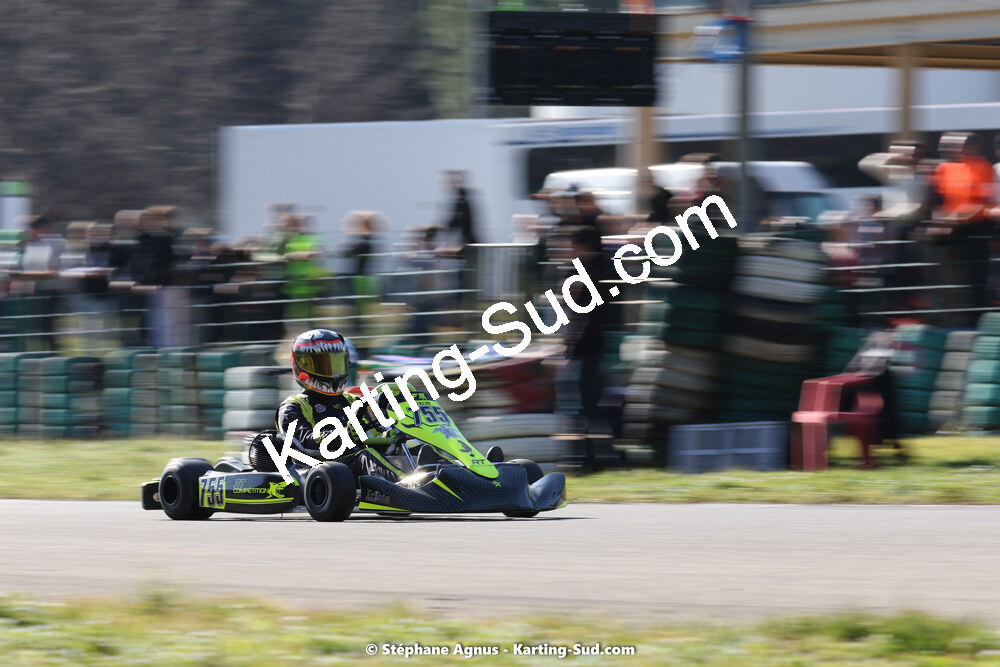 04 & 05/03/2023 : 1ère manche du Championnat du Sud à Alès (photos Stéphane Agnus) 2023 — karting