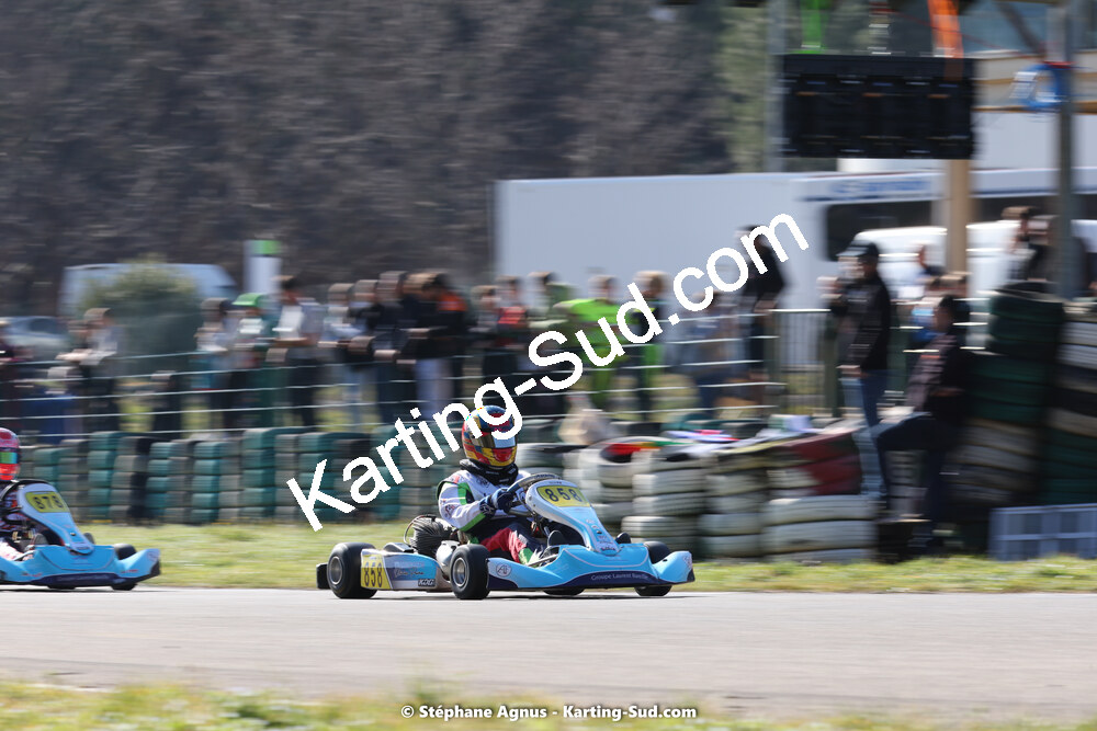 04 & 05/03/2023 : 1ère manche du Championnat du Sud à Alès (photos Stéphane Agnus) 2023 — karting