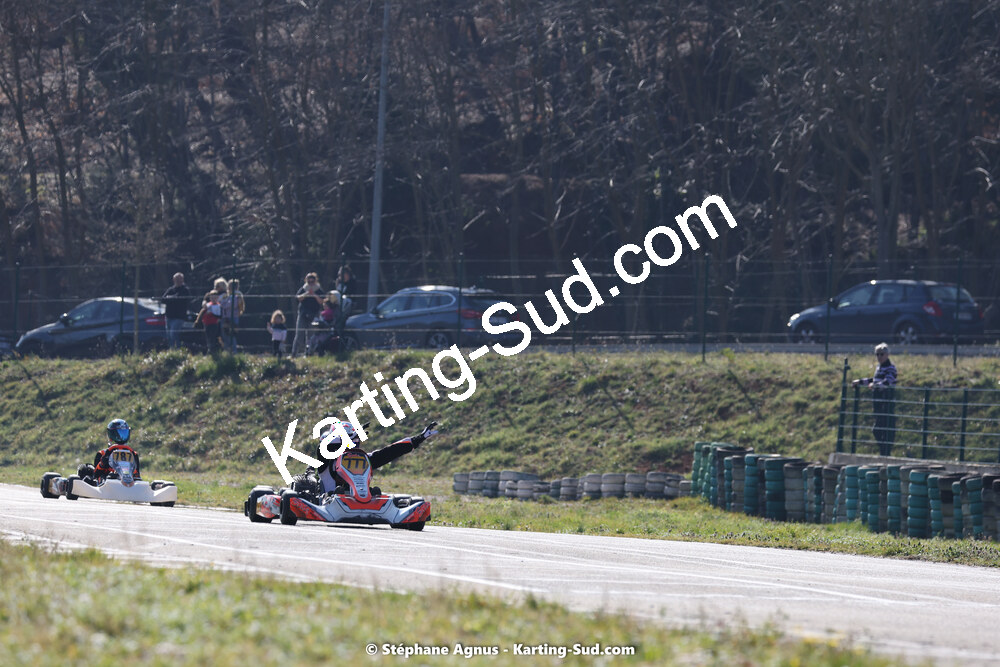 Garry FORTIER — 04 & 05/03/2023 : 1ère manche du Championnat du Sud à Alès (photos Stéphane Agnus) 2023 — karting