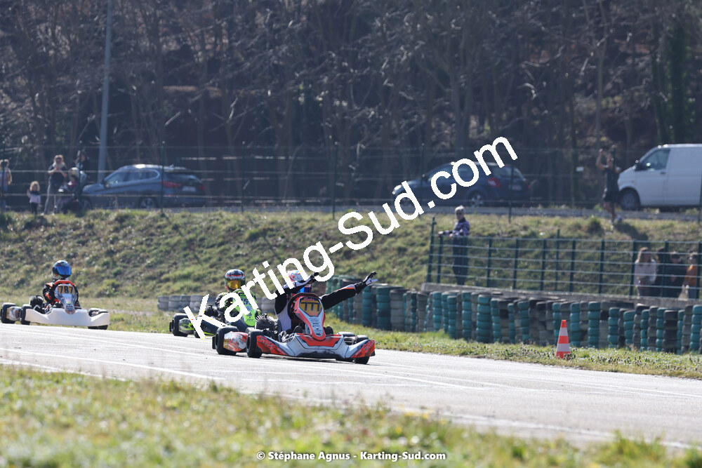 Garry FORTIER — 04 & 05/03/2023 : 1ère manche du Championnat du Sud à Alès (photos Stéphane Agnus) 2023 — karting