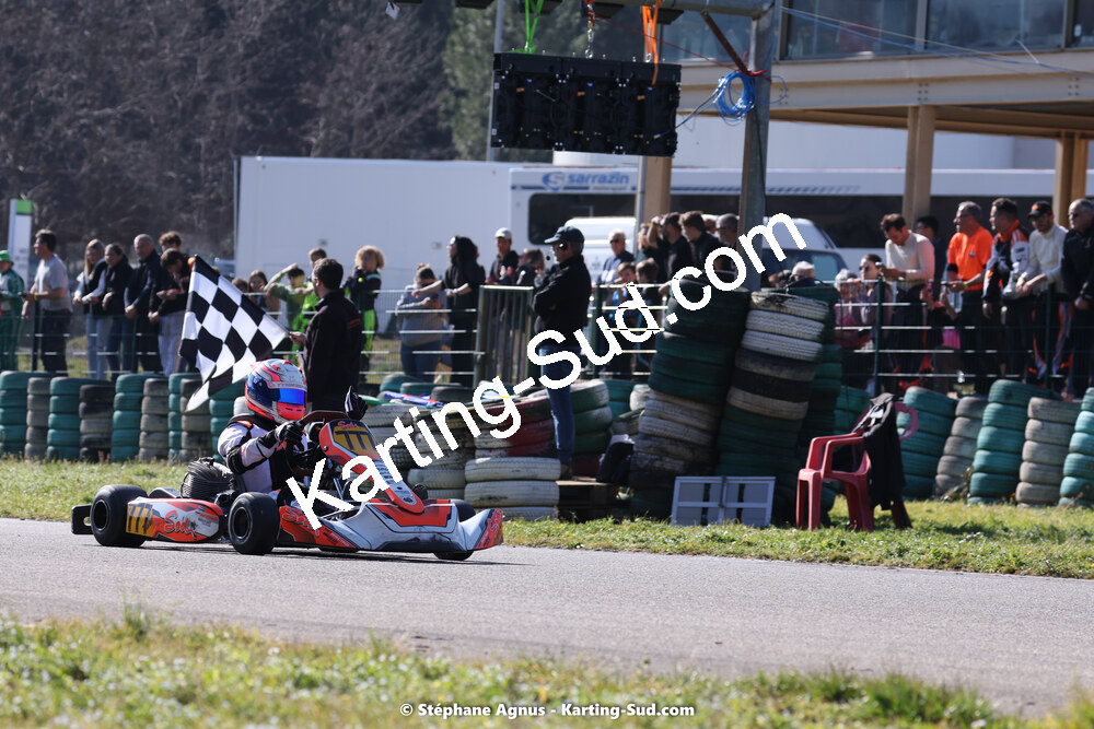 Garry FORTIER — 04 & 05/03/2023 : 1ère manche du Championnat du Sud à Alès (photos Stéphane Agnus) 2023 — karting