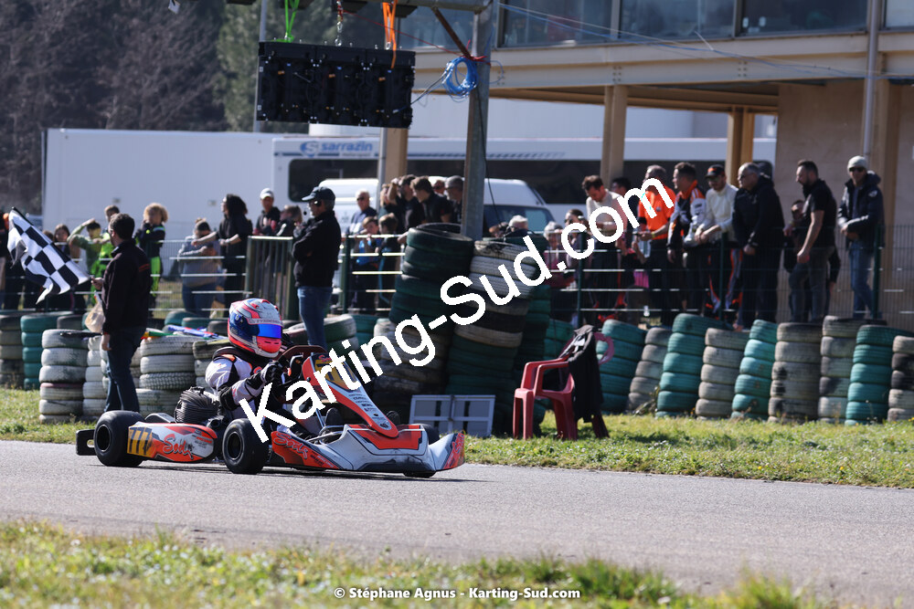 Garry FORTIER — 04 & 05/03/2023 : 1ère manche du Championnat du Sud à Alès (photos Stéphane Agnus) 2023 — karting