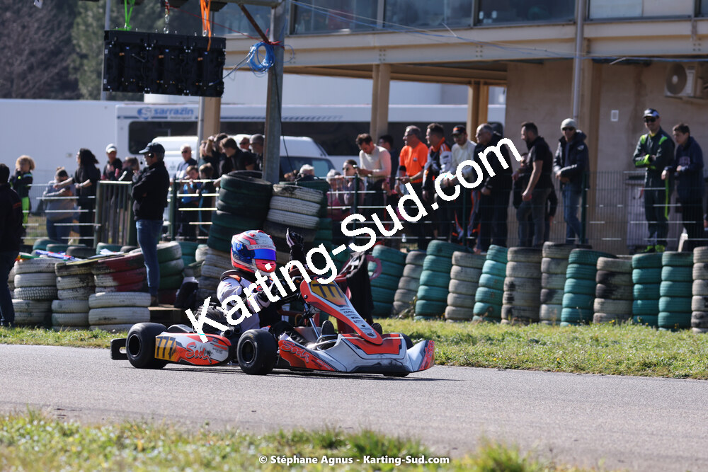 Garry FORTIER — 04 & 05/03/2023 : 1ère manche du Championnat du Sud à Alès (photos Stéphane Agnus) 2023 — karting