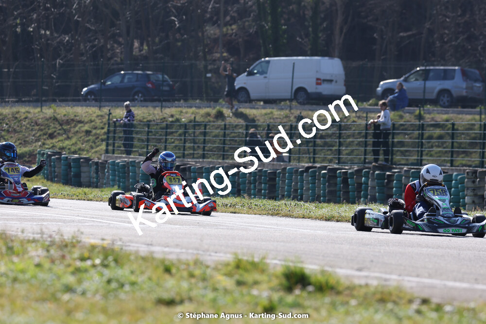 04 & 05/03/2023 : 1ère manche du Championnat du Sud à Alès (photos Stéphane Agnus) 2023 — karting