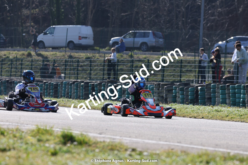 04 & 05/03/2023 : 1ère manche du Championnat du Sud à Alès (photos Stéphane Agnus) 2023 — karting