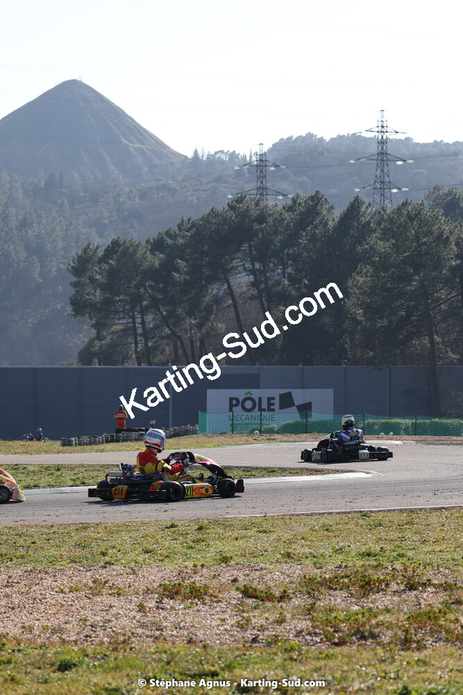 04 & 05/03/2023 : 1ère manche du Championnat du Sud à Alès (photos Stéphane Agnus) 2023 — karting