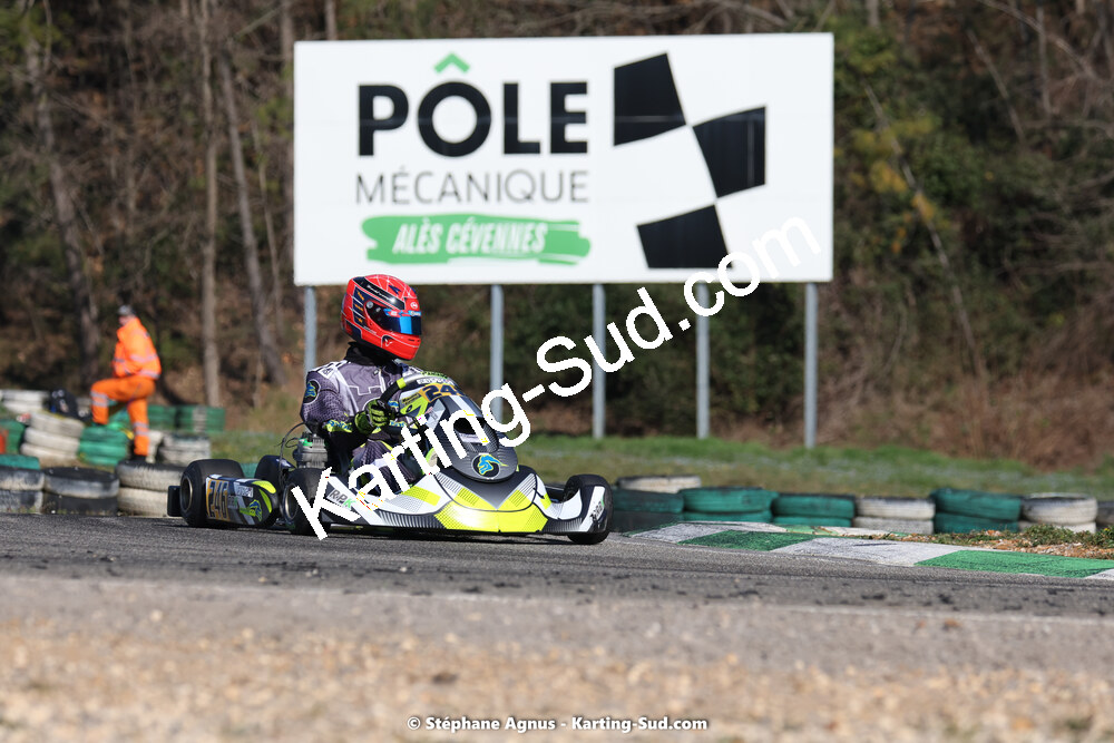 Noam PUJOL — 04 & 05/03/2023 : 1ère manche du Championnat du Sud à Alès (photos Stéphane Agnus) 2023 — karting