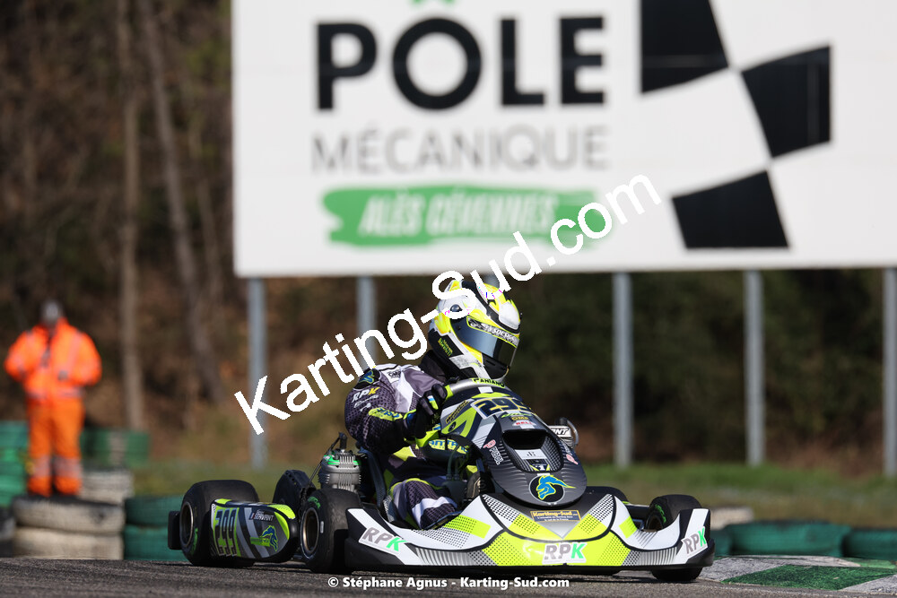 Steven SERVANT — 04 & 05/03/2023 : 1ère manche du Championnat du Sud à Alès (photos Stéphane Agnus) 2023 — karting