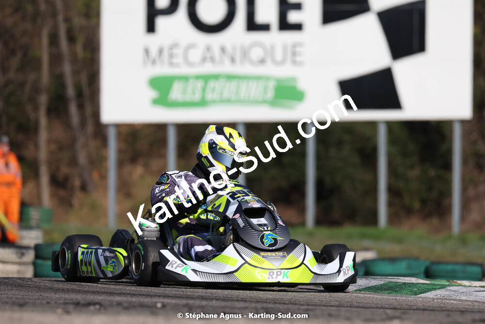 Steven SERVANT — 04 & 05/03/2023 : 1ère manche du Championnat du Sud à Alès (photos Stéphane Agnus) 2023 — karting